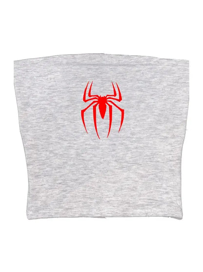 Y2k Tank Tops Sexy Frauen Sommer Camis Punk Y2K Harajuku Ärmellose Spinne Gedruckt Strumpfhosen Weste Femme Streetwear Grafik EMO Mädchen - So ist Leben