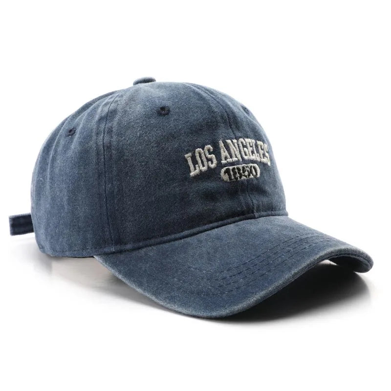 Mode Lässige Baseball Kappe für Frauen Männer Baumwolle Soft Top Hüte Unisex Los Angeles Stickerei Snapback Hut Wandern Sonnenschutz Kappen So ist Leben