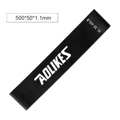 Aolikes 1pcs Fitness elastische Widerstands bänder Heim training Yoga Sport Widerstands bänder Stretching Pilates Crossfit Workout Gym So ist Leben