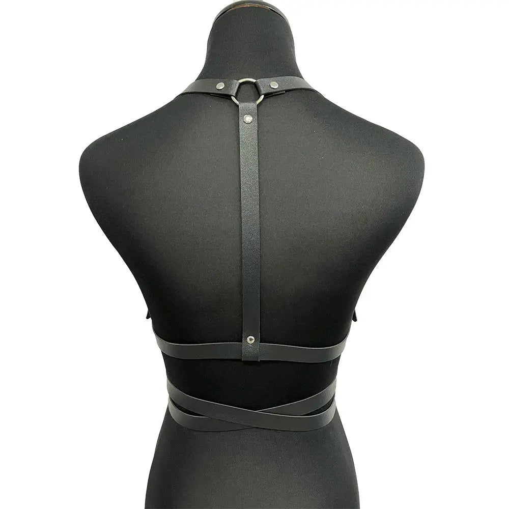Women's Corset Belt Waist Straps PU Leather Harness Body Bondage Top Belt Punk Gothic Clothes Rock Fashion Accessories for Girl - So ist Leben