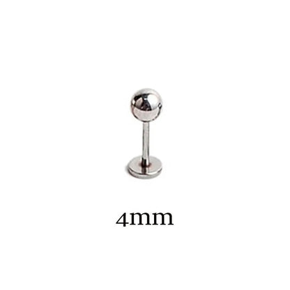 1 STÜCK Neuer Chirurgenstahl Winziger Zirkon Kristall Tragus Helix Piercing Labret Lippenbolzen Nasenring Innengewinde Niedlicher Körperschmuck So ist Leben
