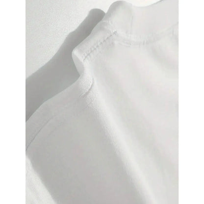 Hochwertiges Oversize-T-Shirt aus Baumwolle für Herren – Kurzarm-Freizeit-T-Shirt - So ist Leben