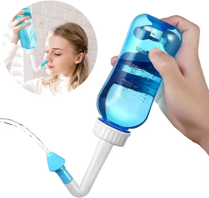 Professioneller Nasenspülreiniger, Nasendusche, Spülflaschenschutz, verhindert allergische Rhinitis, Erwachsene und Kinder, Neti-Töpfe So ist Leben