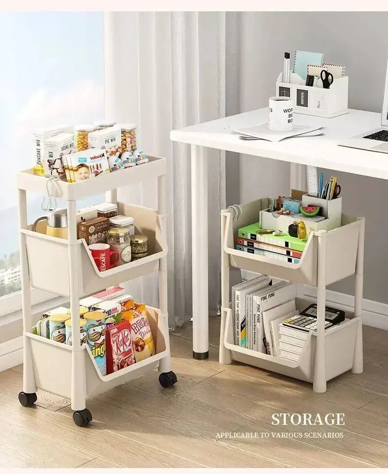 Trolley Bücherregal Küche Lagerregal Küche Ecke Schmaler Schlitz Lagerschrank Badezimmer Wohnzimmer Home Organizer - So ist Leben