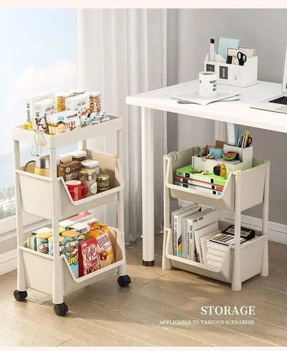 Trolley Bücherregal Küche Lagerregal Küche Ecke Schmaler Schlitz Lagerschrank Badezimmer Wohnzimmer Home Organizer - So ist Leben