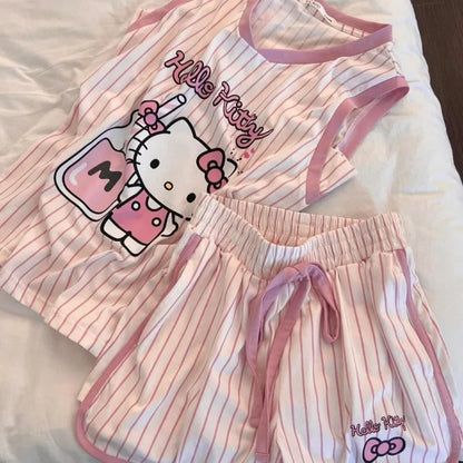 Kawaii Pyjama‑Set – Leichtes Cartoon‑Design für Zuhause - So ist Leben