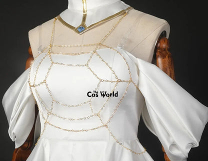 COSda@Overlord Albedo Weißes Kleid Outfits Anime Cosplay KostümeCOSda@ So ist Leben