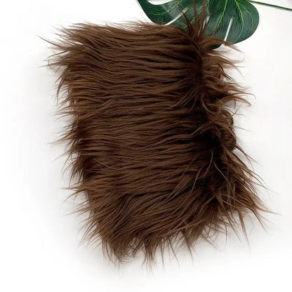 Diverse Farben Faux Pelz Stoff 25x45 cm 8 cm - So ist Leben