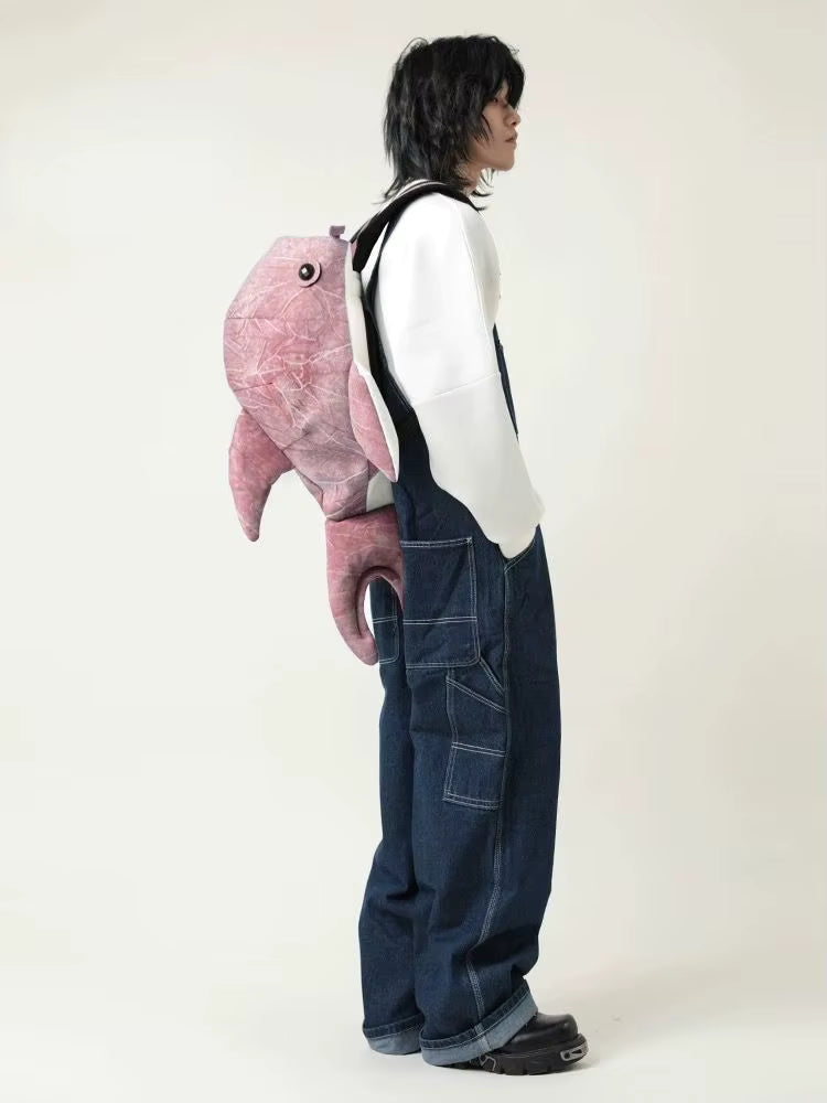 Walhai Rucksack Y2K – Kreativer Cartoon‑Style & Alltagstasche So ist Leben