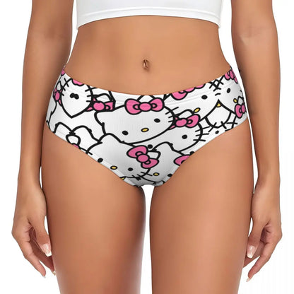 Hello‑Kitty Slip mit mittelhoher Form im Sanrio Stil