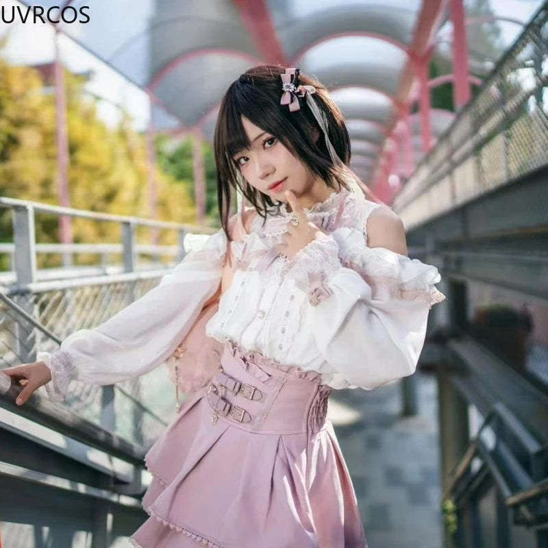 Kawaii Zweiteiler im japanischen Stil mit Schleife - So ist Leben