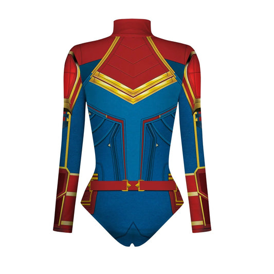 Spiderman Captain Superhelden-Badeanzug für Damen, 3D-Druck, Bade-Body, Cosplay, Overall, Halloween, Karneval, Outfits So ist Leben