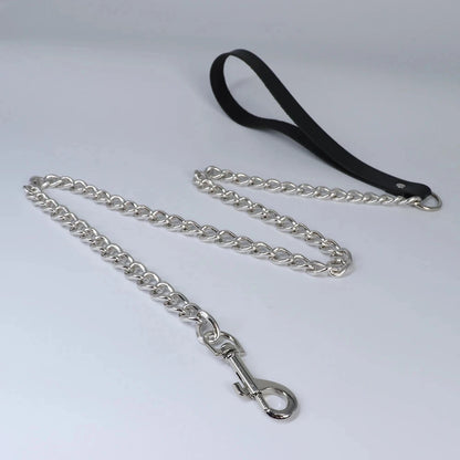 Leder Halsreif Herz Kragen und Leine mit Ketten BDSM Halsreif unterwürfigen Kragen für weibliche Fetischisten BDSM Sex Leine Punk Goth So ist Leben