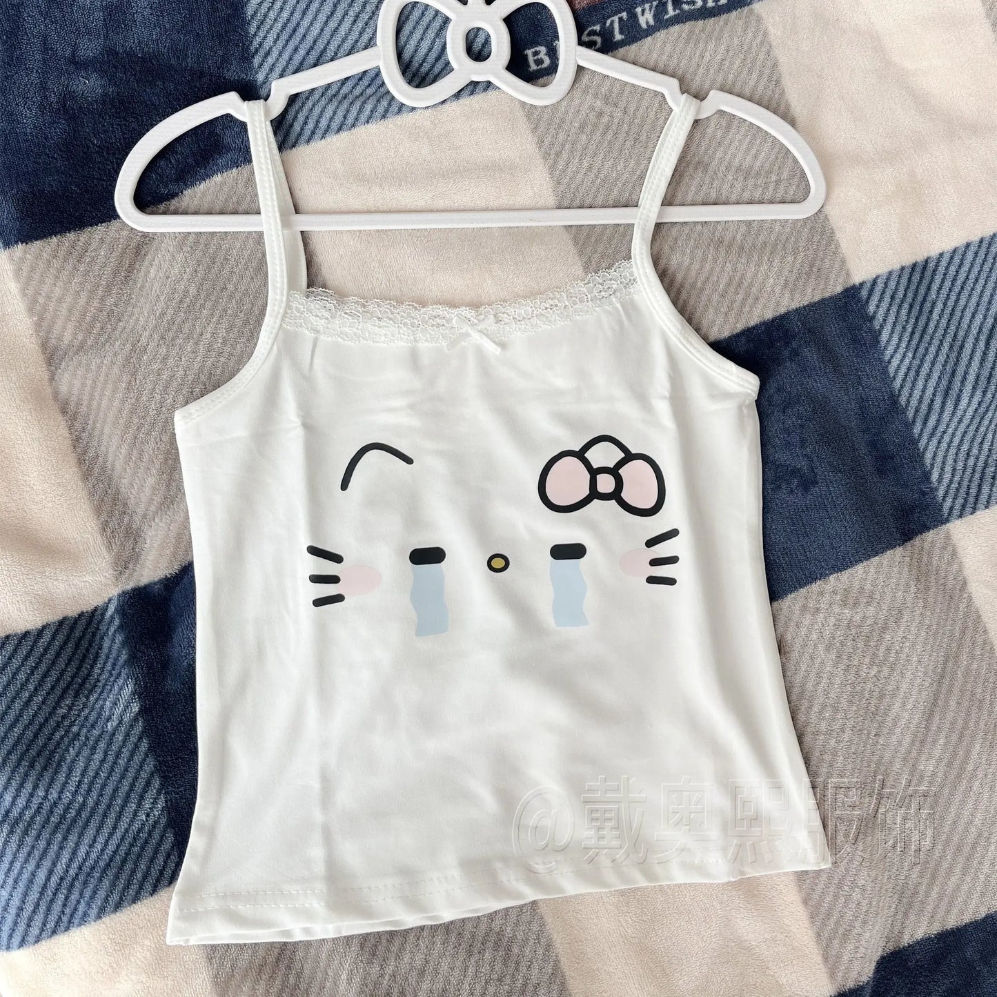 Hello‑Kitty Camis Top im modernen Cartoon Stil