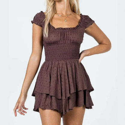 Modernes A‑Linien Minikleid für kreative Frauen