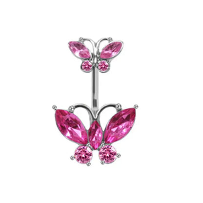 Herzförmiger Nabelring Ornament Wassertropfen 14G Bauchnabelpiercing Langhantel Anhänger Bauch Nombril Piercing Damenschmuck So ist Leben