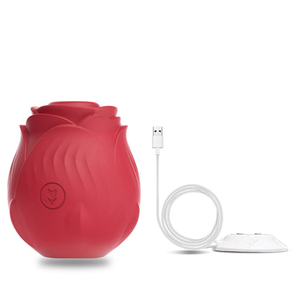 Leistungsstarker Saugvibrator für Frauen, Vakuum-Klitoris-Stimulator, weibliche Oral-Nippel, Klitoris-Sauger, vibrierender Sex für Erwachsene, Rose-Spielzeug So ist Leben