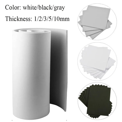 1 Stück Dicke 1–10 mm Eva-Schaumstoffplatten, schallabsorbierend, Lärm, Spone-Schaum, Handwerk, EVA-Schaum, Cosplay, handgefertigtes Modellbau-Material So ist Leben