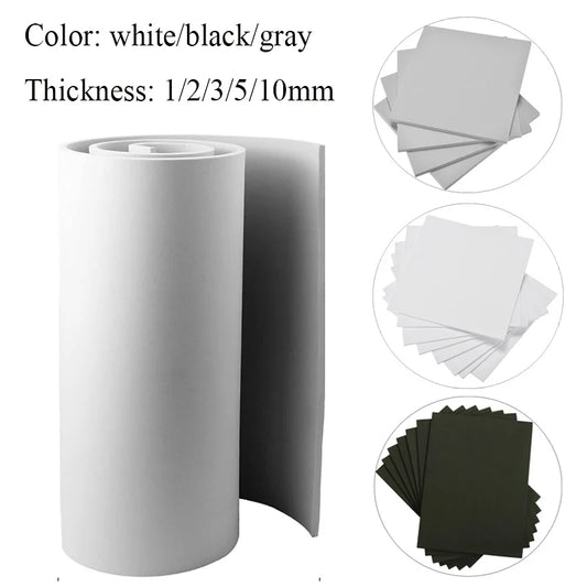 1 Stück Dicke 1–10 mm Eva-Schaumstoffplatten, schallabsorbierend, Lärm, Spone-Schaum, Handwerk, EVA-Schaum, Cosplay, handgefertigtes Modellbau-Material So ist Leben