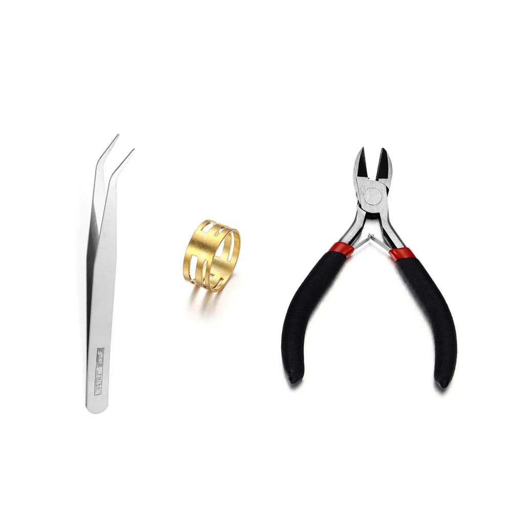 Legierung Zubehör Schmuck Erkenntnisse Set Reparatur Werkzeuge Karabinerverschluss Offene Biegeringe Ohrring Haken für DIY Schmuck Machen Liefert So ist Leben