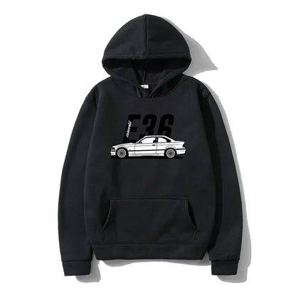 Klassischer Pullover mit grafischem Initialen-Print für Herren, Hip-Hop-Mode - So ist Leben