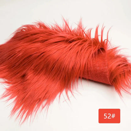 Diverse Farben Faux Pelz Stoff 25x45 cm 8 cm - So ist Leben