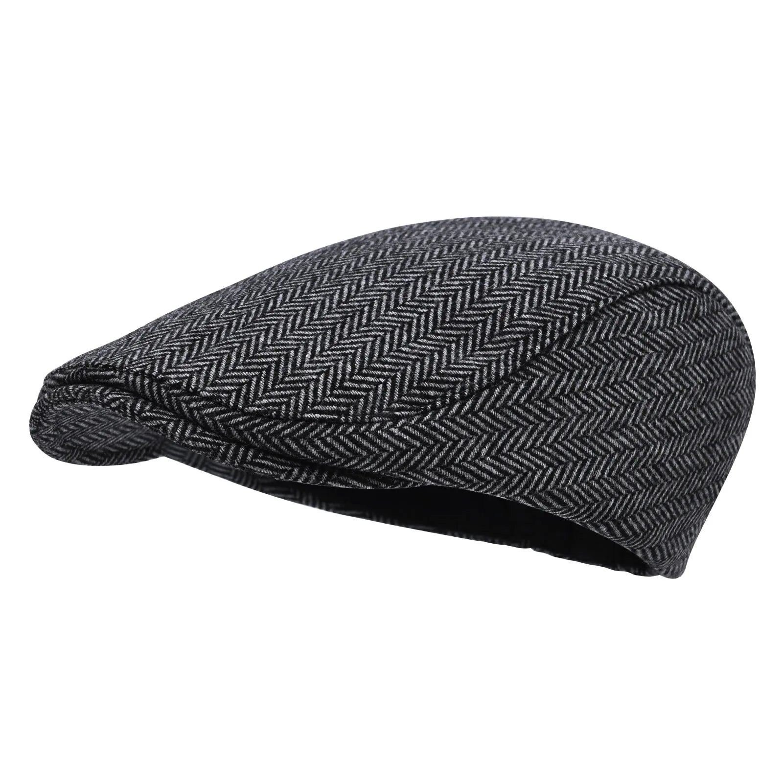STARANCE Herren Flat Cap Wool Tweed Driving Irish Gatsby Cabbie Golf Vintage Newsboy Hat So ist Leben