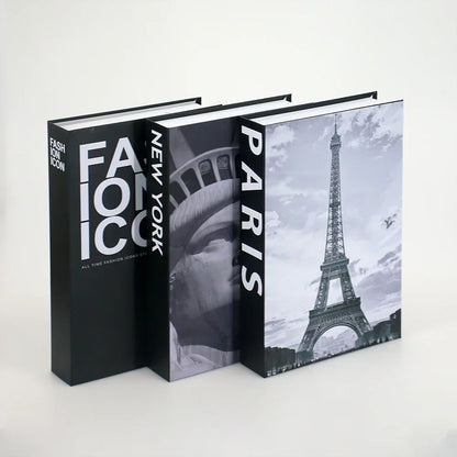 Wohnzimmerdekoration Designerbücher Couchtisch-Ornamente - So ist Leben