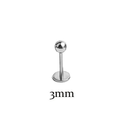 1 STÜCK Neuer Chirurgenstahl Winziger Zirkon Kristall Tragus Helix Piercing Labret Lippenbolzen Nasenring Innengewinde Niedlicher Körperschmuck So ist Leben