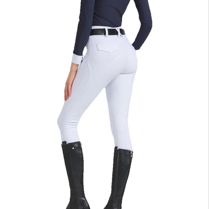 Professionelle Reithose, volles Silikon, schnell trocknend, elastisch, eng, Reitsporthose, rutschfeste Reithose, dick, verschleißfest So ist Leben