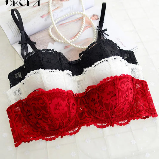 Neue Halbe Tasse Bh Höschen Sets Rot Frauen Dessous Set Stickerei Weiß Büstenhalter Dünne Baumwolle Sexy Unterwäsche Set Spitze Bh C D Tasse So ist Leben