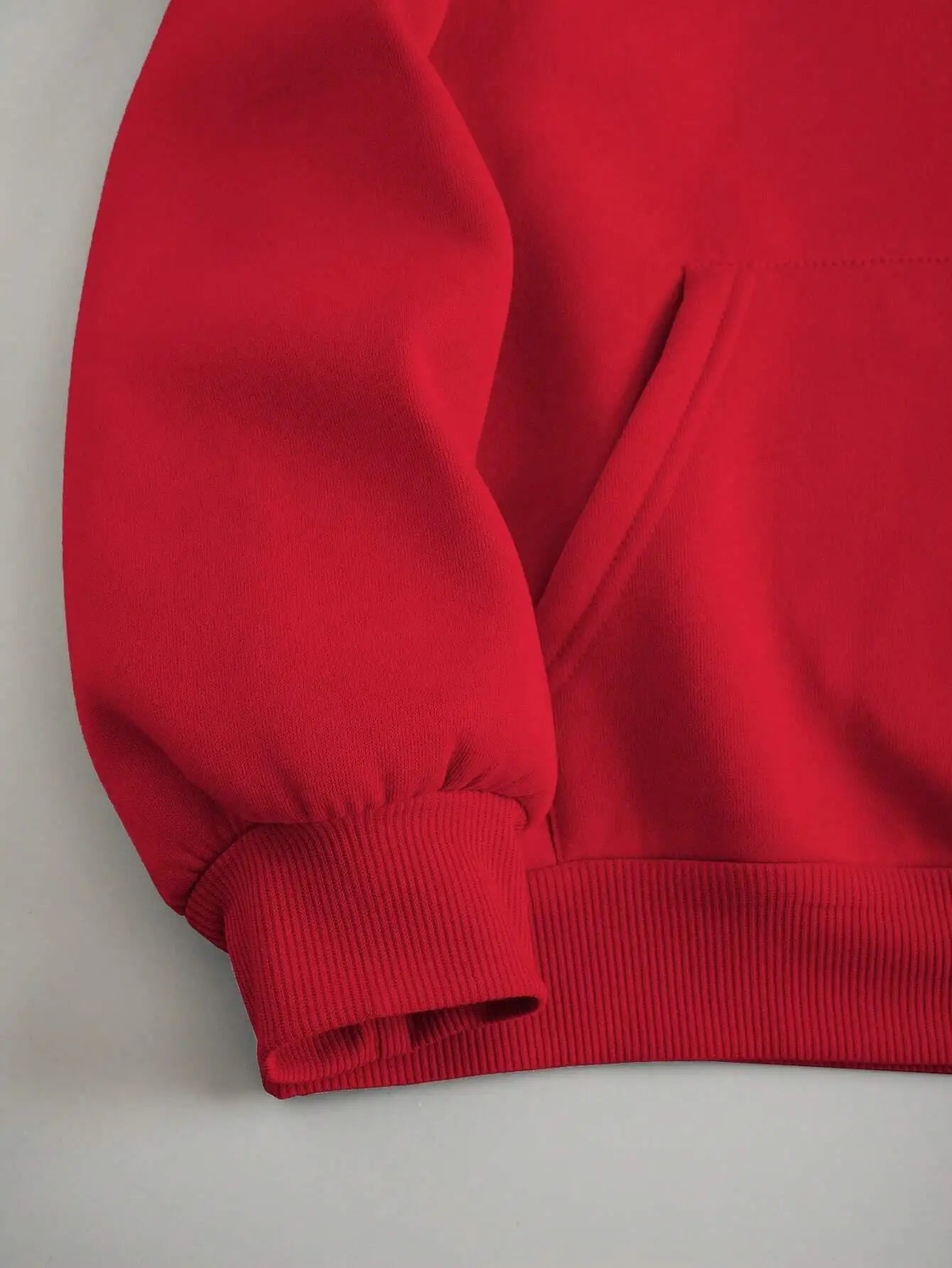 Weiche, kleine, übergroße Sweatshirt-Fleece-Hoodies mit Aufdruck - So ist Leben