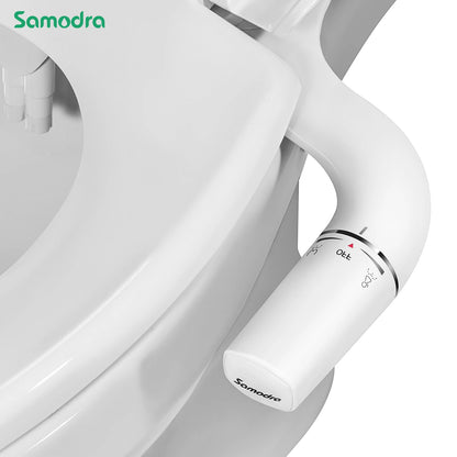 SAMODRA Rechts/Links Hand Toitet Bidet Sprayer Nicht Elektrische Dual Düse Bidet Wc-sitz Hygienische Dusche Für Badezimmer zubehör So ist Leben