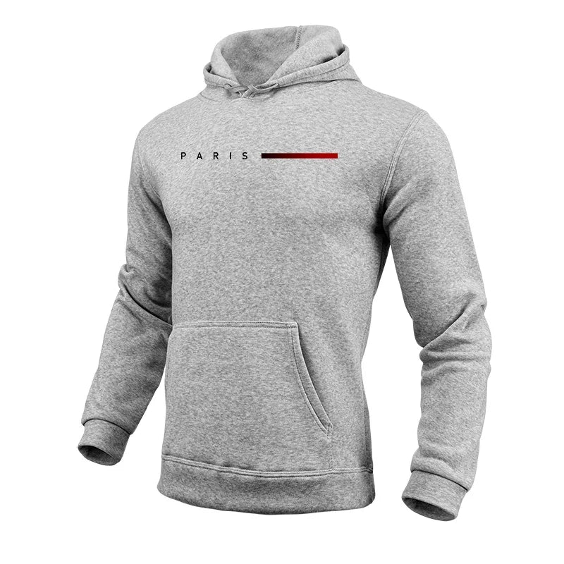 Lässiger, bequemer, langärmeliger Pullover mit modischem Sweatshirt-Hoodie - So ist Leben