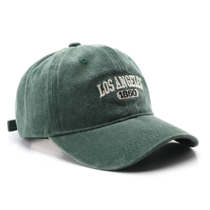 Mode Lässige Baseball Kappe für Frauen Männer Baumwolle Soft Top Hüte Unisex Los Angeles Stickerei Snapback Hut Wandern Sonnenschutz Kappen So ist Leben