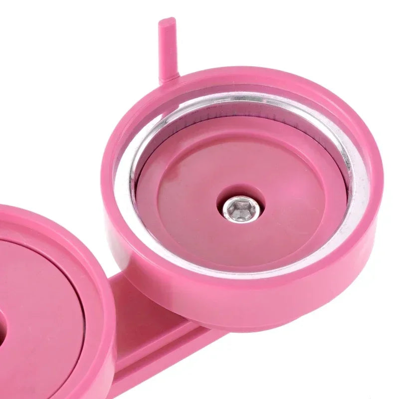 Button Badge Maker Formen DIY Pin Button Maker Pressmaschine Teile Abzeichen Punch Press Formen für Button Maker der Serie DC108 So ist Leben