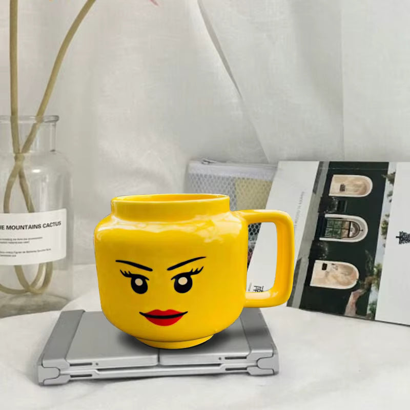 Keramikbecher mit Charakter für kreative Designliebhaber So ist Leben