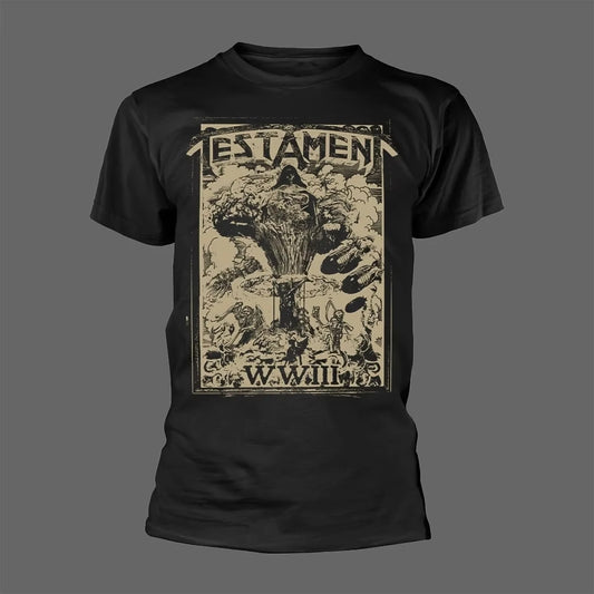 Luxuriöses Vintage-T-Shirt aus Baumwolle mit peripherem Musterdruck und kurzen Ärmeln - So ist Leben