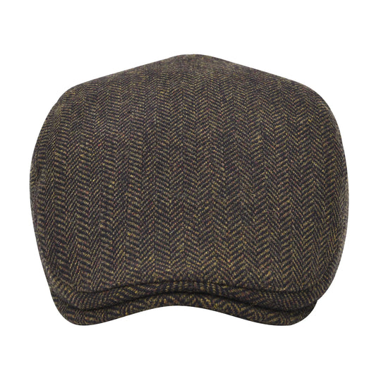STARANCE Herren Flat Cap Wool Tweed Driving Irish Gatsby Cabbie Golf Vintage Newsboy Hat So ist Leben