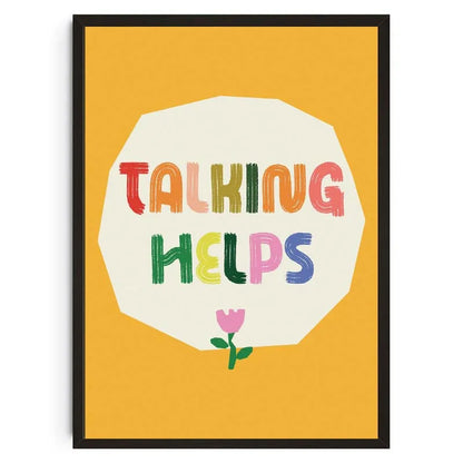 Leinwand Poster Zitate Drucke Wandbild für Therapie Büro Dekor - So ist Leben