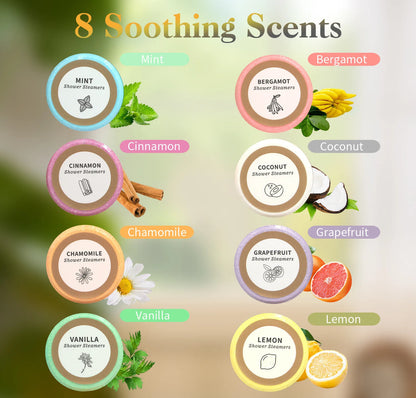8-teiliges Badesalz-Tabletten-Set, natürliches, entspannendes Spa-Badesalz für die Badewanne, Körperpflege, geeignet für Frauen und Männer, Zuhause & Hotel So ist Leben