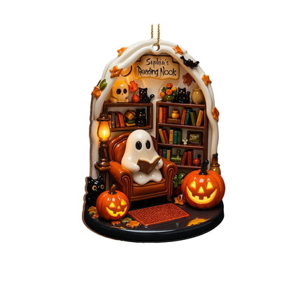 Halloween Geist Lesen 2D Flache Ornamente Festival Atmosphäre Thema Party Dekorative Lieferungen Kreative Hause Dekorative Geschenk So ist Leben