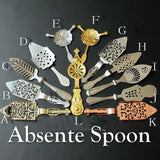 Barkeeper Tools Bitter Absinth Löffel Edelstahl Löffel Cocktail Eis Löffel So ist Leben