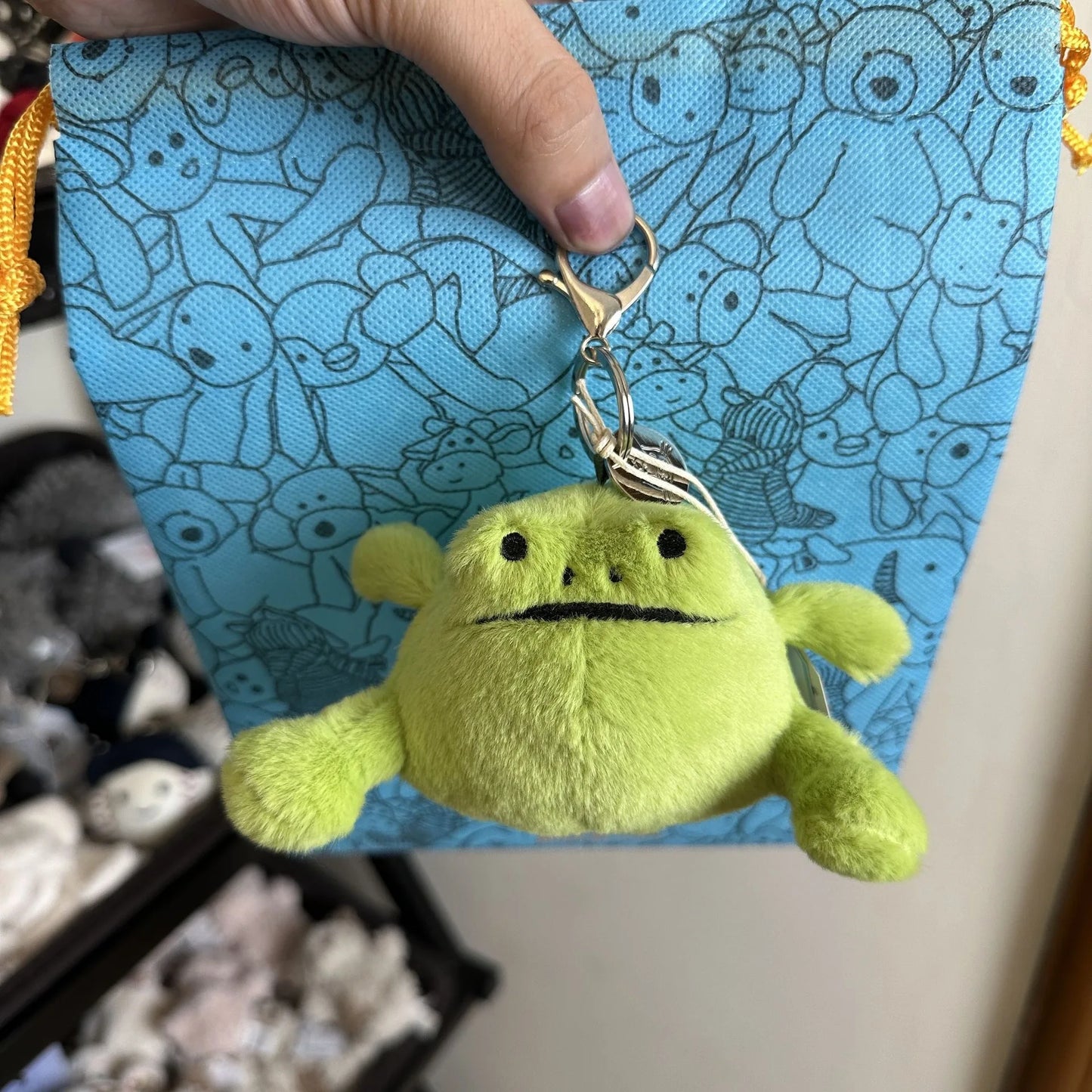 JELLYCAT Cartoon Plüschtier Schlüsselanhänger Geschenk Spaß Plüschpuppe Schlüsselanhänger Barcelona Bär Niedliche Plüschtasche Anhänger Hobbys Stofftiere So ist Leben