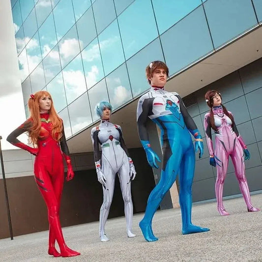 Erwachsene Anime Asuka Langley Soryu Mari Rei Ayanami Cosplay Kostüm Asuka Test Overalls Zentai Wasser T Hawween Bodysuit So ist Leben