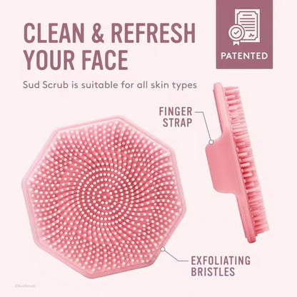 Silikon-Duschbürste Gesichtsreinigungsbürste Peeling-Bürste Massage-Hautpflege Miniatur-Schönheits-Duschbürste Gesichtsporen-Reinigungswerkzeug So ist Leben