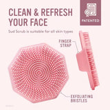 Silikon-Duschbürste Gesichtsreinigungsbürste Peeling-Bürste Massage-Hautpflege Miniatur-Schönheits-Duschbürste Gesichtsporen-Reinigungswerkzeug So ist Leben