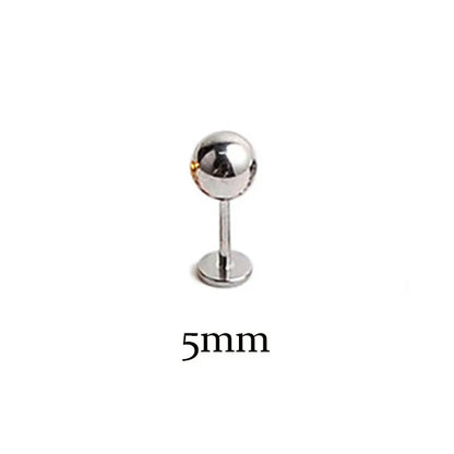 1 STÜCK Neuer Chirurgenstahl Winziger Zirkon Kristall Tragus Helix Piercing Labret Lippenbolzen Nasenring Innengewinde Niedlicher Körperschmuck So ist Leben