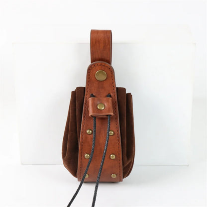 Cosplay Mittelalter Retro Gürtel Renaissance Kupfer Münze Taille Tasche Viking Ritter Rock Clip Schlüsselbund Halloween Rollenspiel Prop So ist Leben