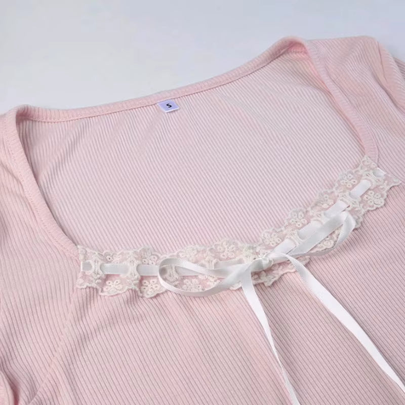Modernes Schleifen‑Top für kreative High‑Street‑Looks So ist Leben